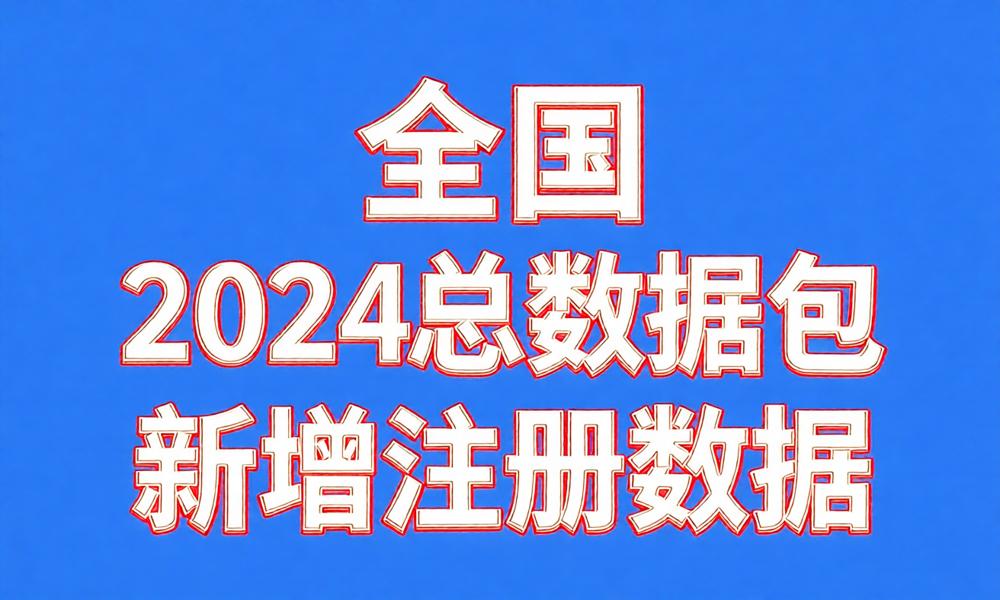 图片[1]-全国2024年新注册工商企业联系总数据-云图数智
