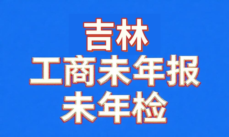 未做年检年报经营异常工商名录-吉林省-云图数智