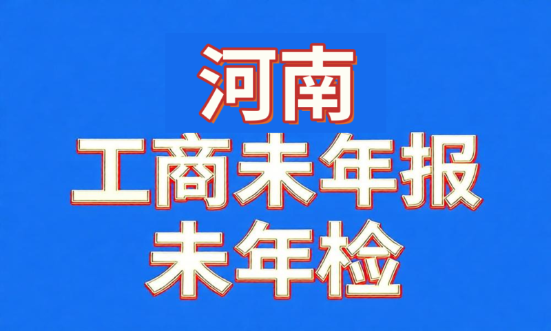 未做年检年报经营异常工商名录-河南-云图数智